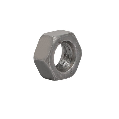 Harfington Uxcell 30pcs M6 Thread 1mm Pitch Metric Carbon Steel Left Hand Hex Nut