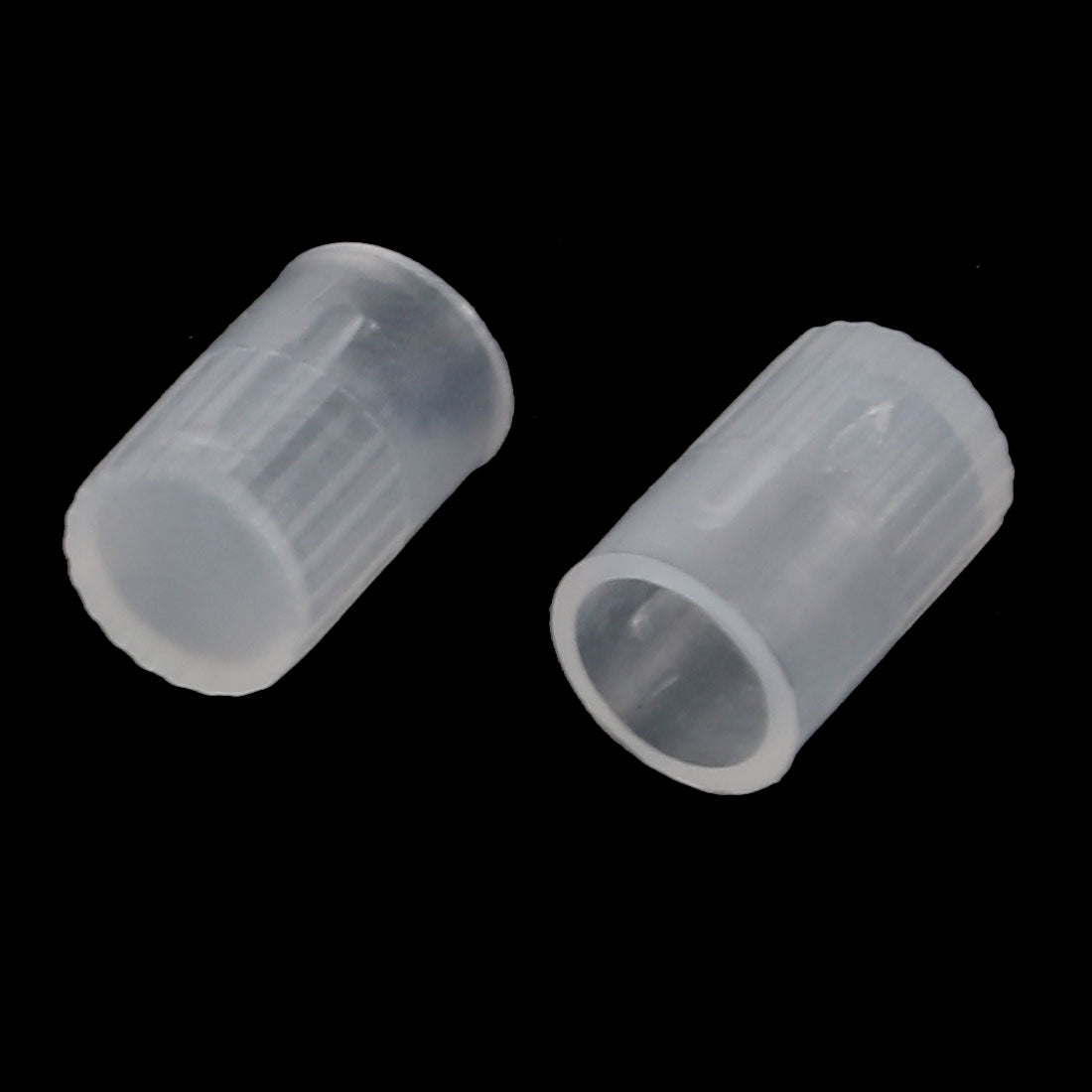 uxcell Uxcell 100Pcs 6mm Inner Dia PE Plastic End Cap Bolt Thread Protector Tube Cover