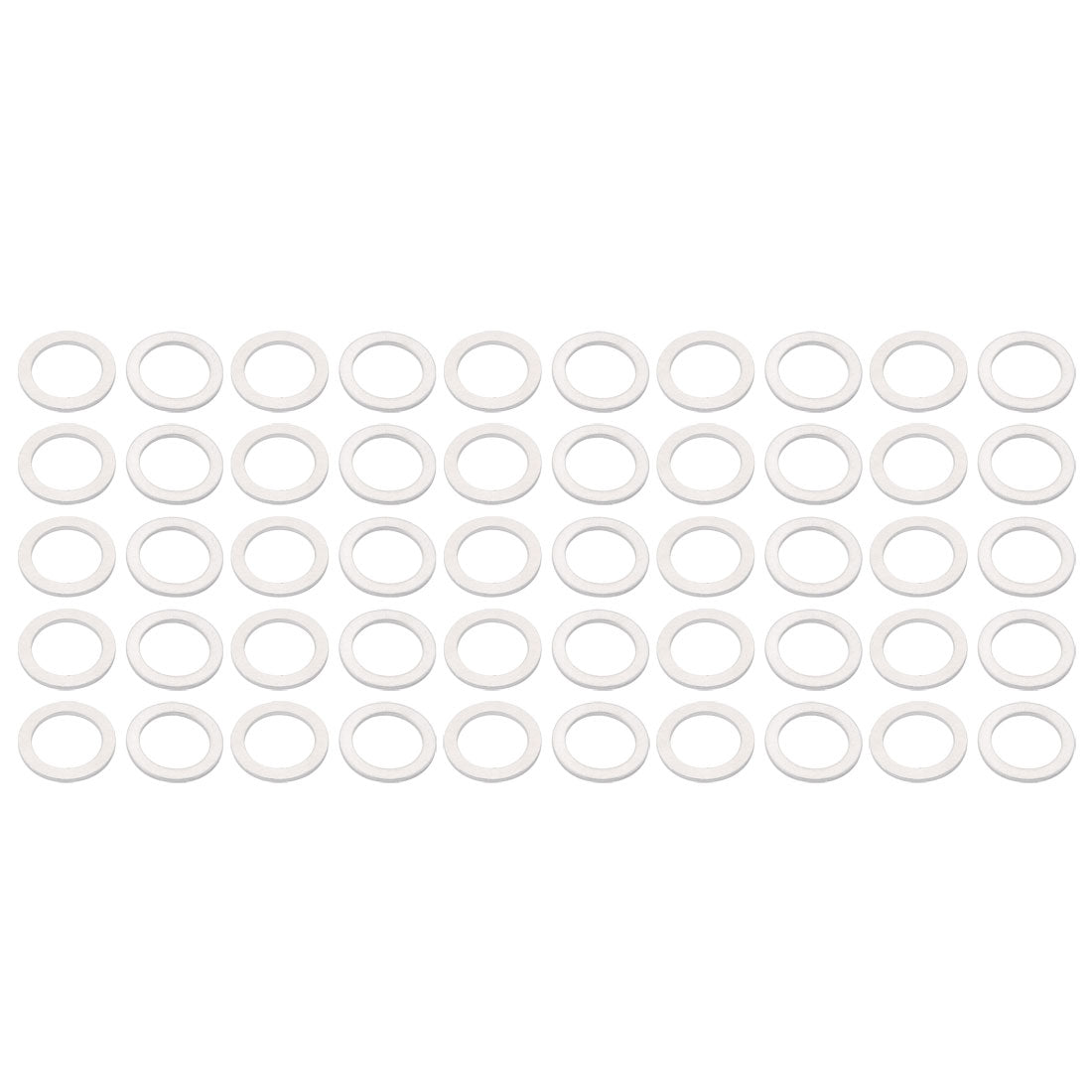uxcell Uxcell 14mmx20mmx1.2mm Motorcycle Hardware Drain Plug Crush Aluminum Washer Seal 50pcs