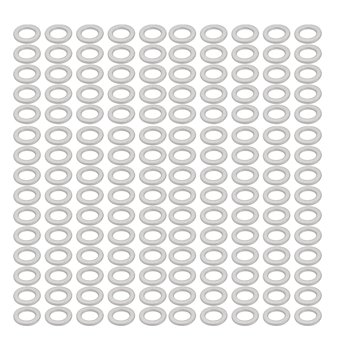 uxcell Uxcell 150Pcs 12mmx20mmx2mm Aluminum Motorcycle Hardware Drain Plug Washer