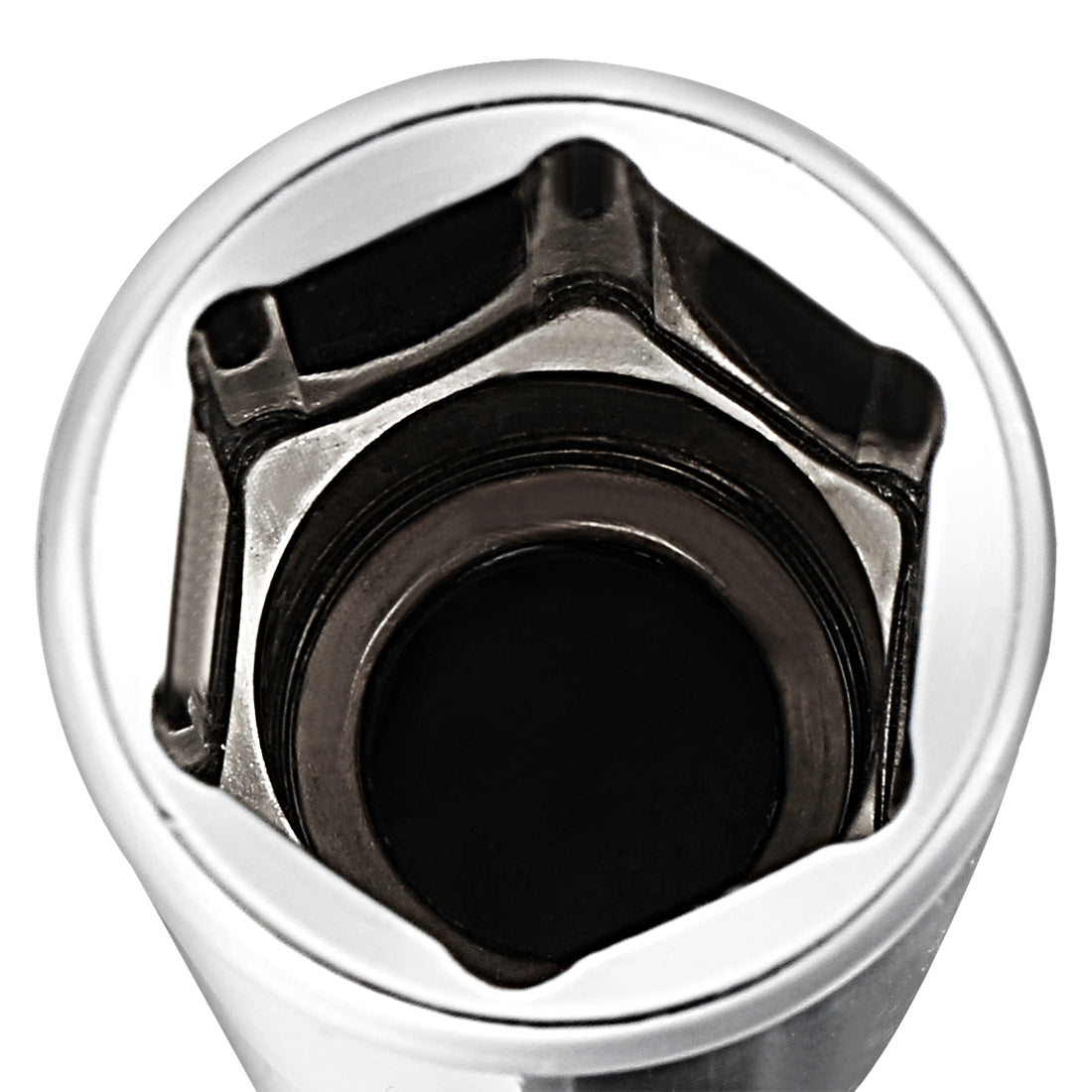 uxcell Uxcell Drive 6-Point Deep Socket, Metric, Cr-V