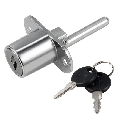 Harfington Uxcell 19mmx20mm Cylinder Cabinet Drawer Lock w Key, Keyed Different