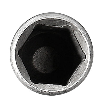 Harfington Uxcell 1/4" Quick Change Shank Cr-V 11mm Hex Nut Sockets Driver Wrench, 3" Length