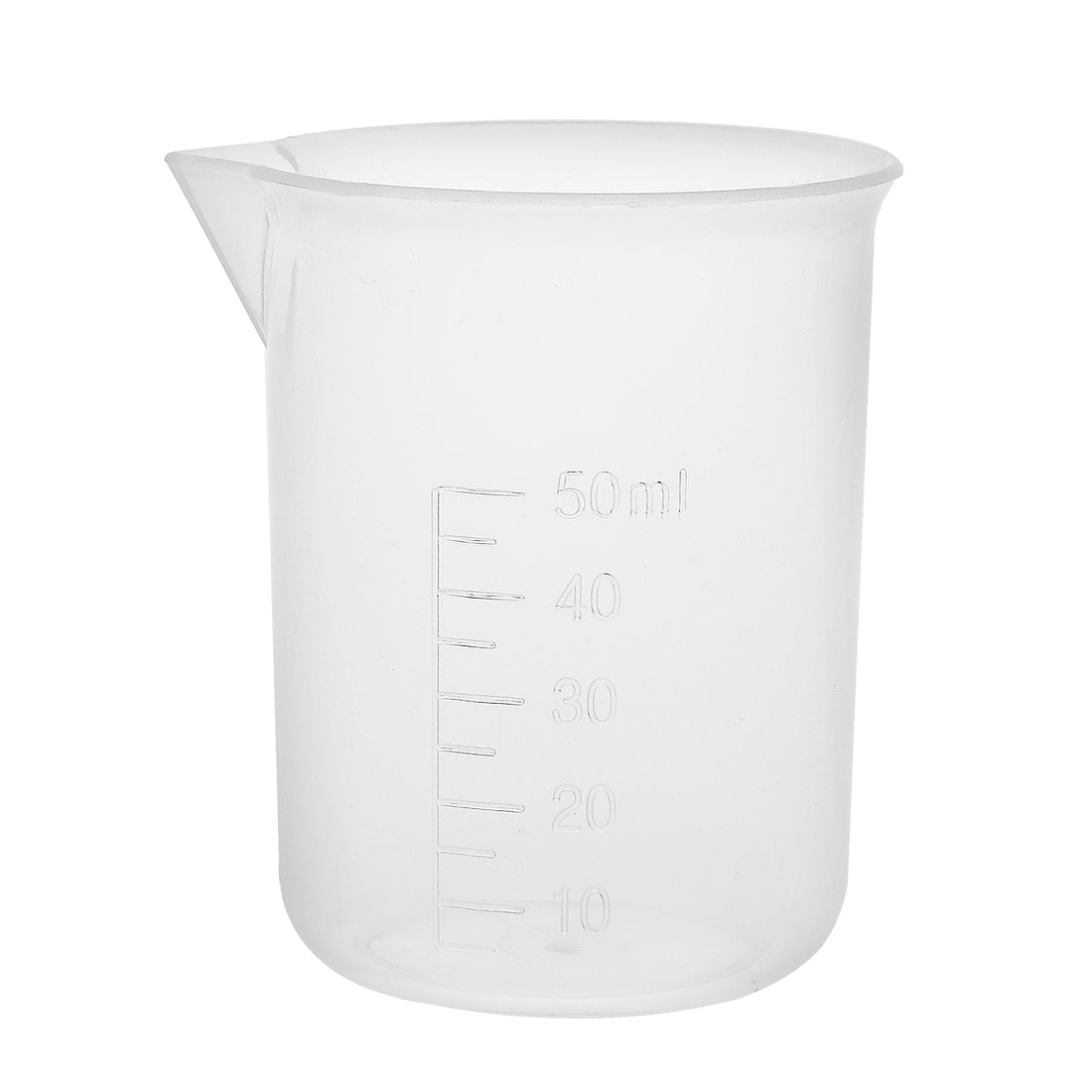 uxcell Uxcell 2pcs Measuring Cup Labs PP Graduated Beakers 50ml