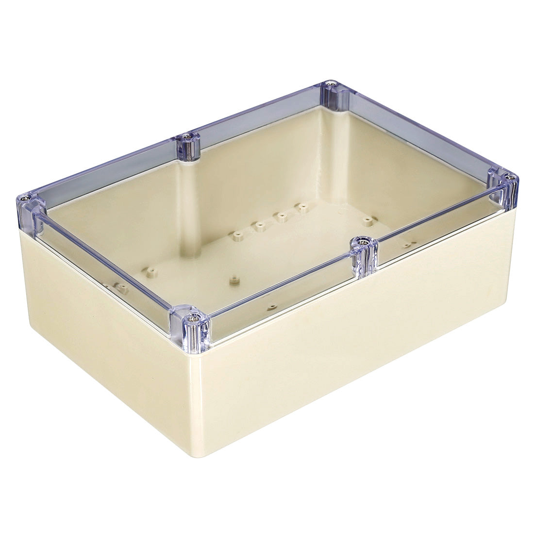 uxcell Uxcell 263*182*95mm Electronic ABS Plastic DIY Junction Box Enclosure Case Clear