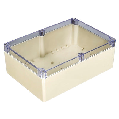 Harfington Uxcell 263*182*95mm Electronic ABS Plastic DIY Junction Box Enclosure Case Clear