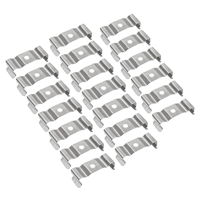 Harfington Uxcell 20 Pcs T8 Integrated Tube Lamp Bracket Hanger Clips Socket Lamp Holder