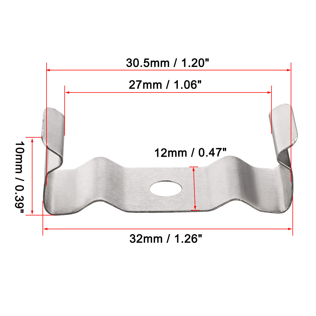 uxcell Uxcell 35Pcs T8 Integrated Tube Lamp Bracket Hanger Clips Socket Lamp Holder