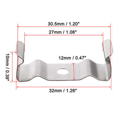 Harfington Uxcell 35Pcs T8 Integrated Tube Lamp Bracket Hanger Clips Socket Lamp Holder