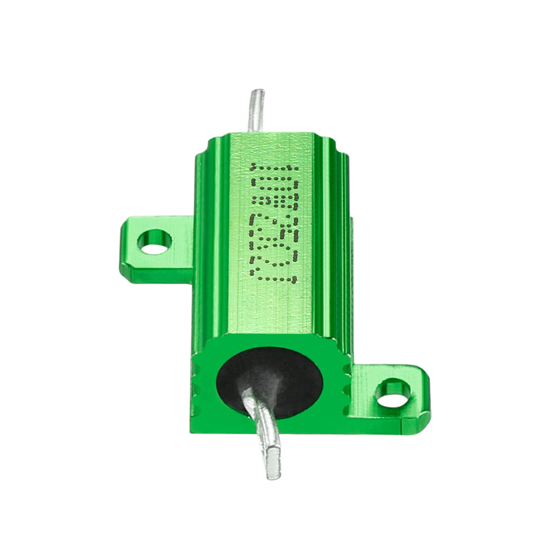 uxcell Uxcell Aluminum Case Resistor 10W 25 Ohm Green Wirewound for LED Converter with Rod Post 10W25RJ