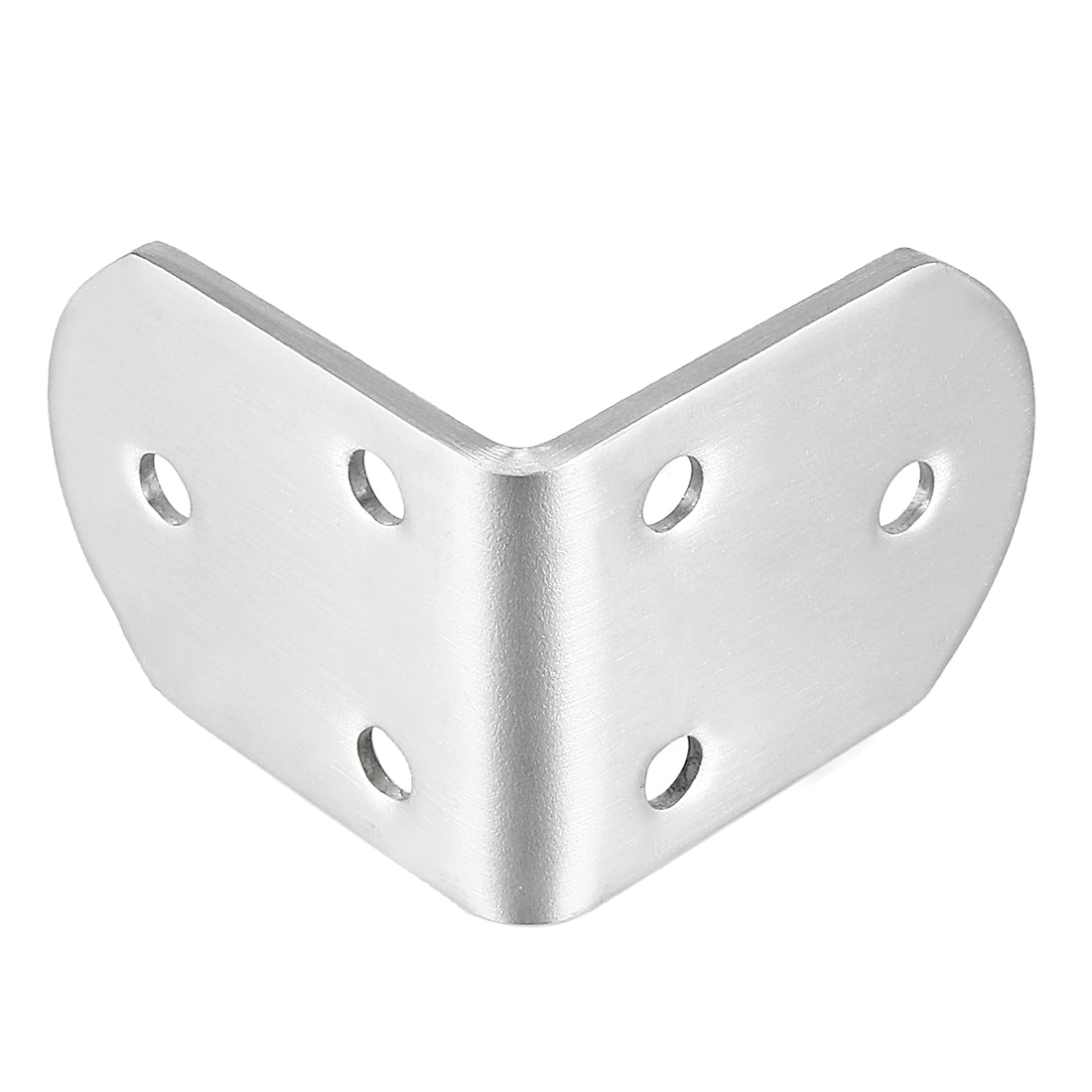 uxcell Uxcell 50mmx50mmx38mm Stainless Steel Corner Brace Joint 3mm Thick L Shape Right Angle Bracket Fastener