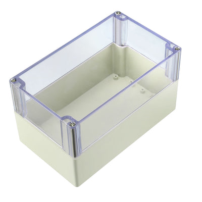 Harfington Uxcell 200 x 120 x 113mm Electronic ABS Plastic DIY Junction Box Enclosure Case w Clear cover