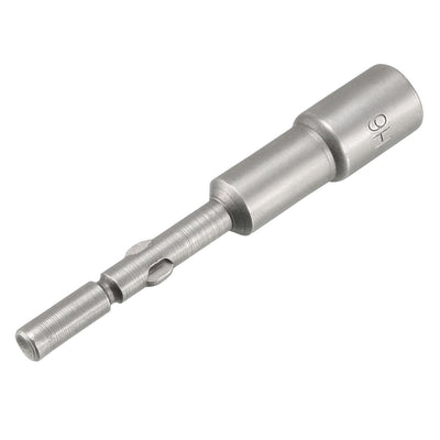 Harfington Uxcell 5pcs Nut Setter,6mm Hex Socket Round Shank Cr-V Non-Magnetic,2.56" Length