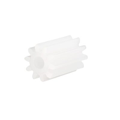 Harfington Uxcell 20 Pcs 102A Plastic Gear Accessories 6mm OD with 10 Teeth for DIY Car Robot Motors