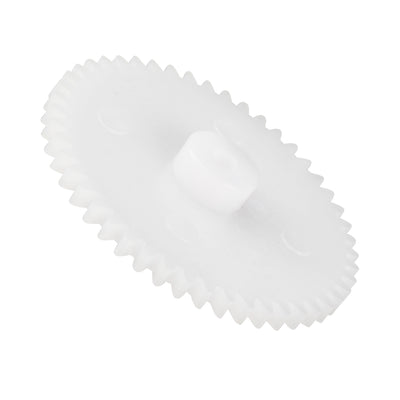 Harfington Uxcell 20Pcs 482A Plastic Gear Accessories with 48 Teeth for DIY Car Robot Motor