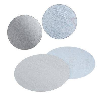 Harfington Uxcell Aluminum Oxide Dry Hook and Loop Sanding Discs Flocking Sandpaper