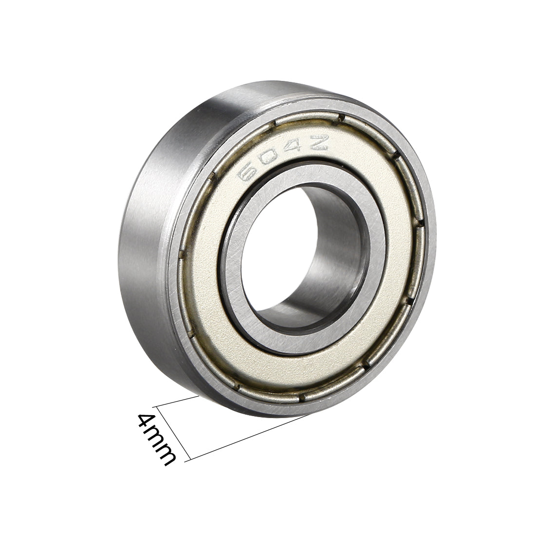 uxcell Uxcell Deep Groove Ball Bearings Metric Single Shielded Chrome Steel P0 Z2