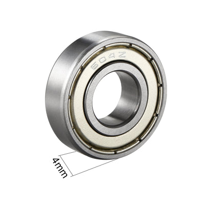 Harfington Uxcell Deep Groove Ball Bearings Metric Single Shielded Chrome Steel P0 Z2