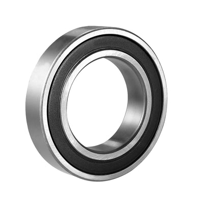 Harfington Uxcell Deep Groove Ball Bearings Single Sealed Chrome Steel