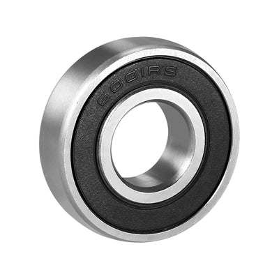 Harfington Uxcell Deep Groove Ball Bearings Metric Single Sealed Chrome Steel ABEC1 Z2