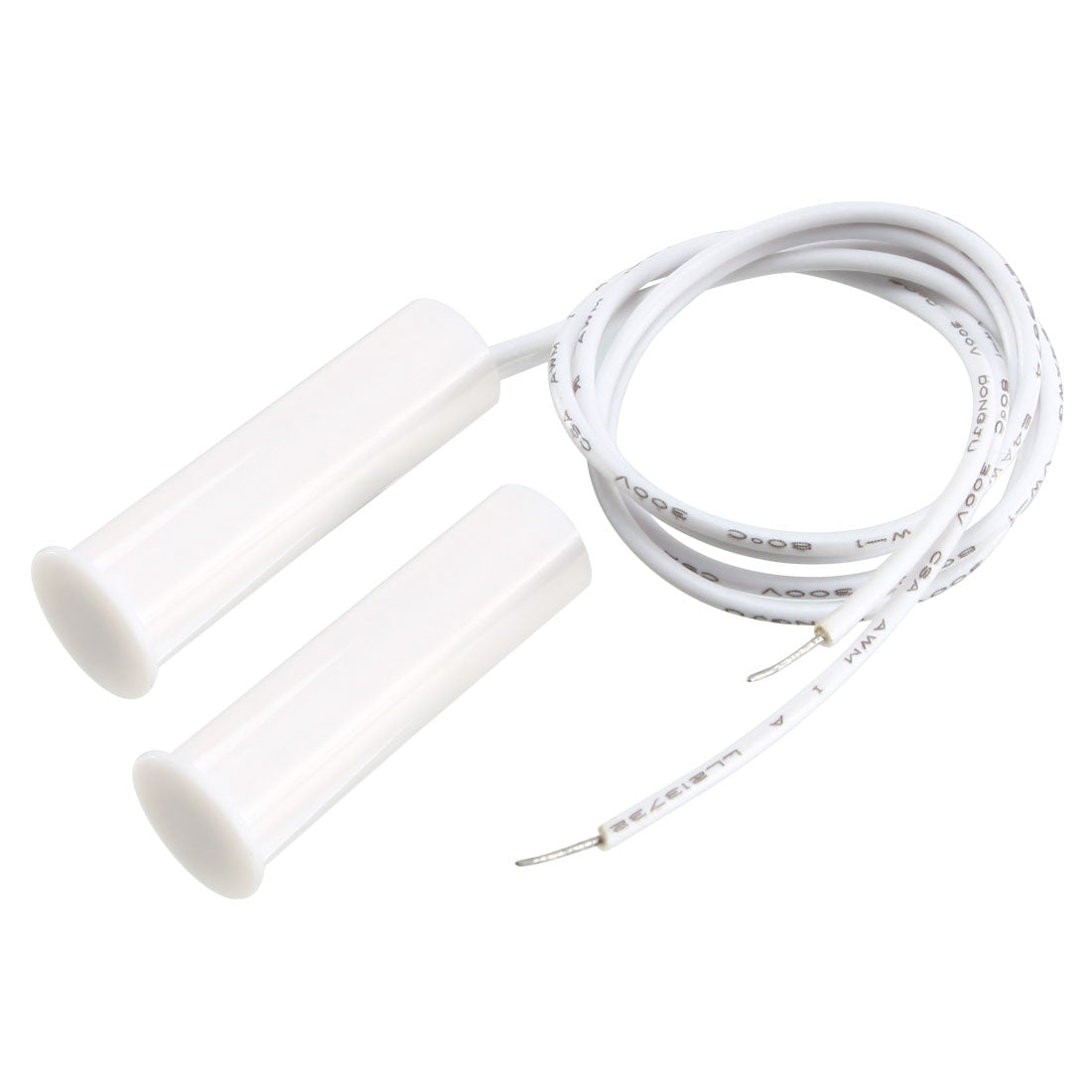 uxcell Uxcell RC-35 NC Recessed Wired Security Window Gate Contact Sensor Alarm Magnetic Reed Switch White