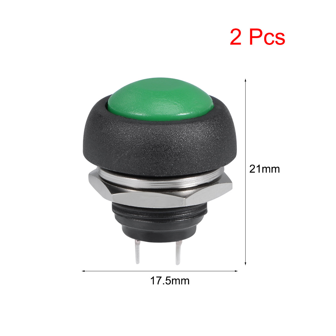 uxcell Uxcell Momentary Push Button Switch Round Button Switch