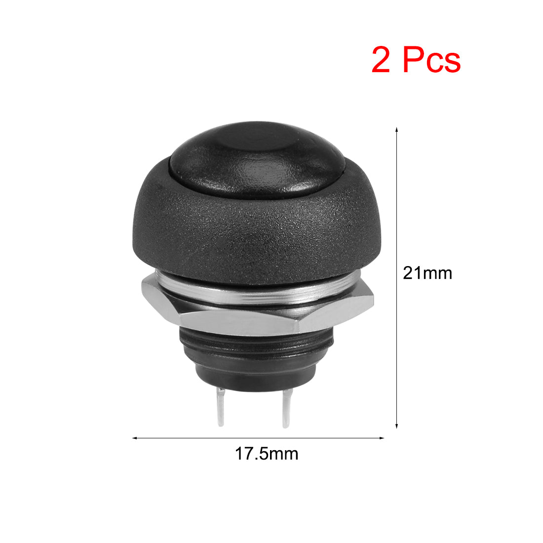 uxcell Uxcell Momentary Push Button Switch Round Button Switch