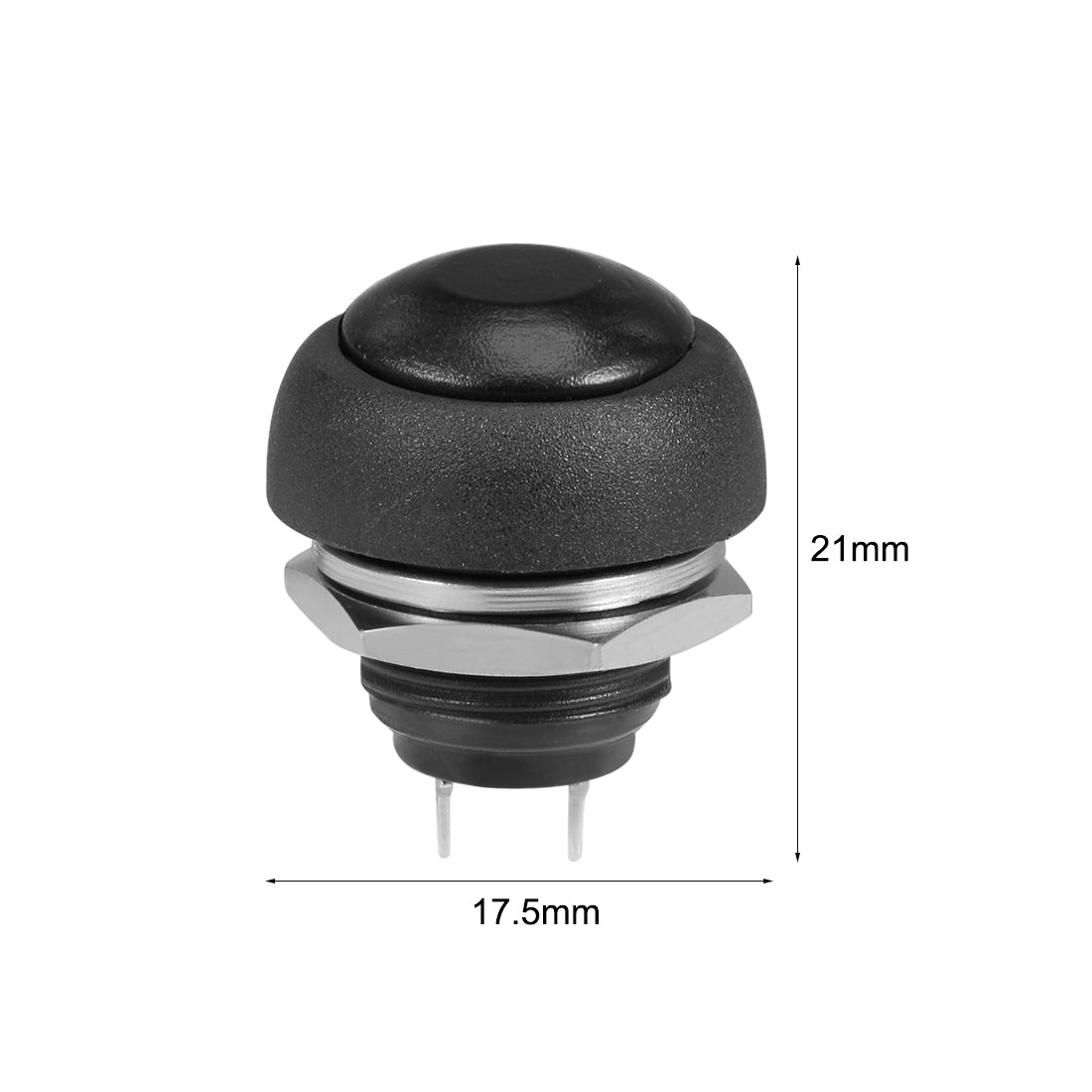 uxcell Uxcell Momentary Push Button Switches Round Flat Button