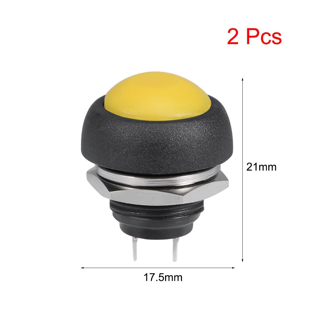 uxcell Uxcell Momentary Push Button Switch Round Button Switch