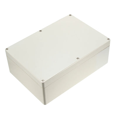 Harfington Uxcell 260*185*95mm Electronic Waterproof IP65 Sealed ABS Plastic DIY Junction Box Enclosure Case Gray