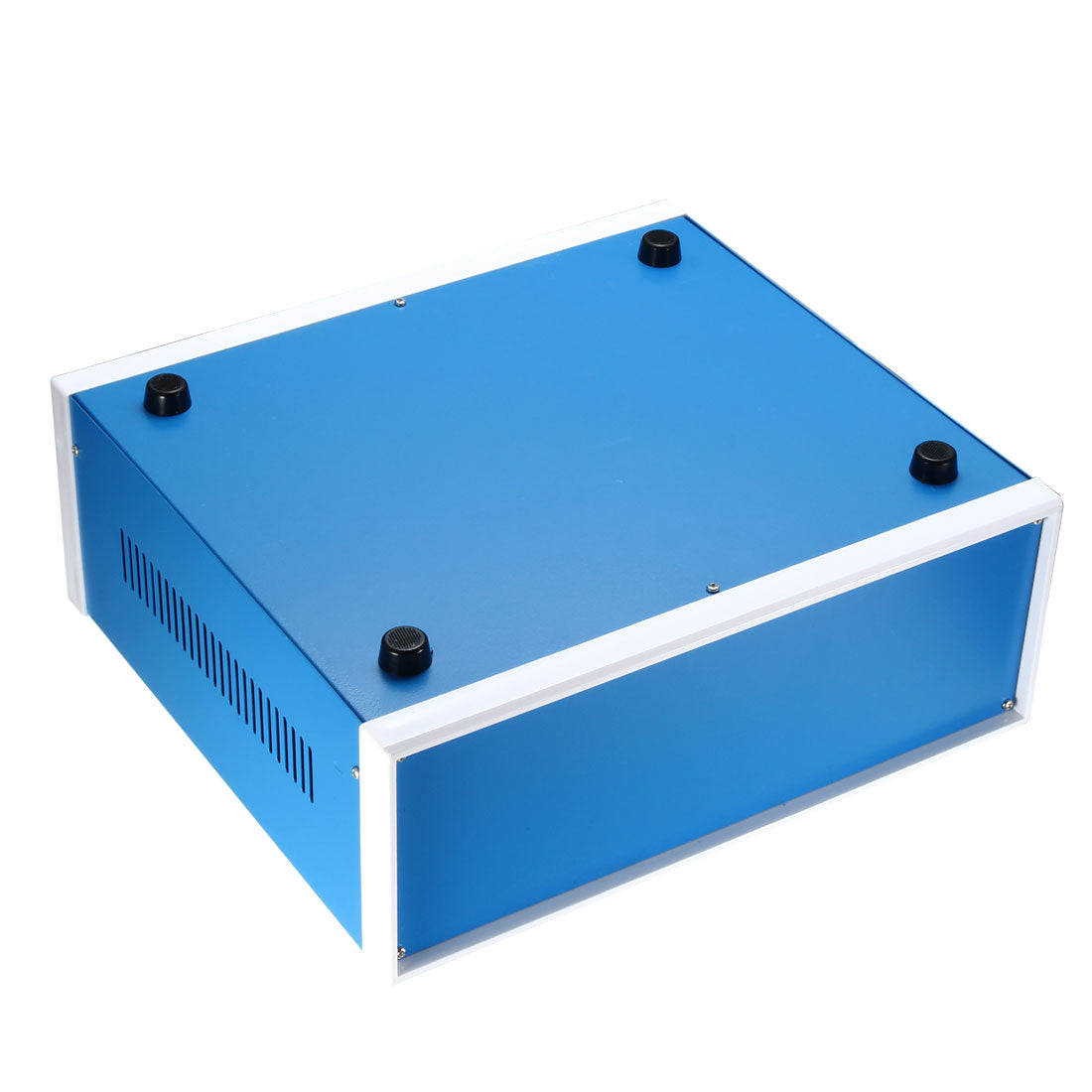 uxcell Uxcell 305 x 285 x 115 Electronic Iron DIY Junction Box Enclosure Case Blue