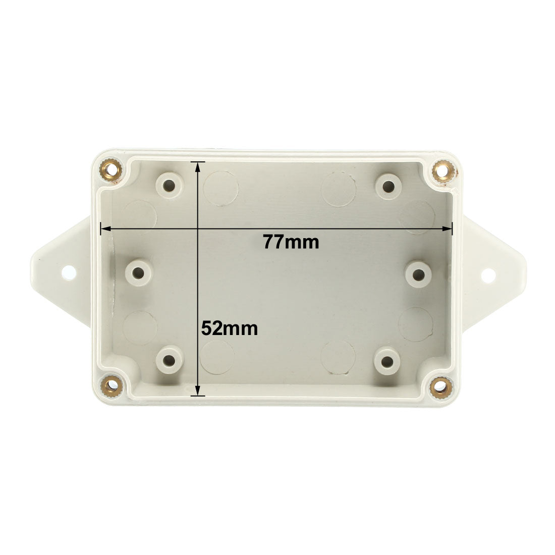 uxcell Uxcell 1 Stk. Anschlussdose Gehäuse 118 * 60 * 32mm Elektronische ABS DIY Kunststoff Klar DE