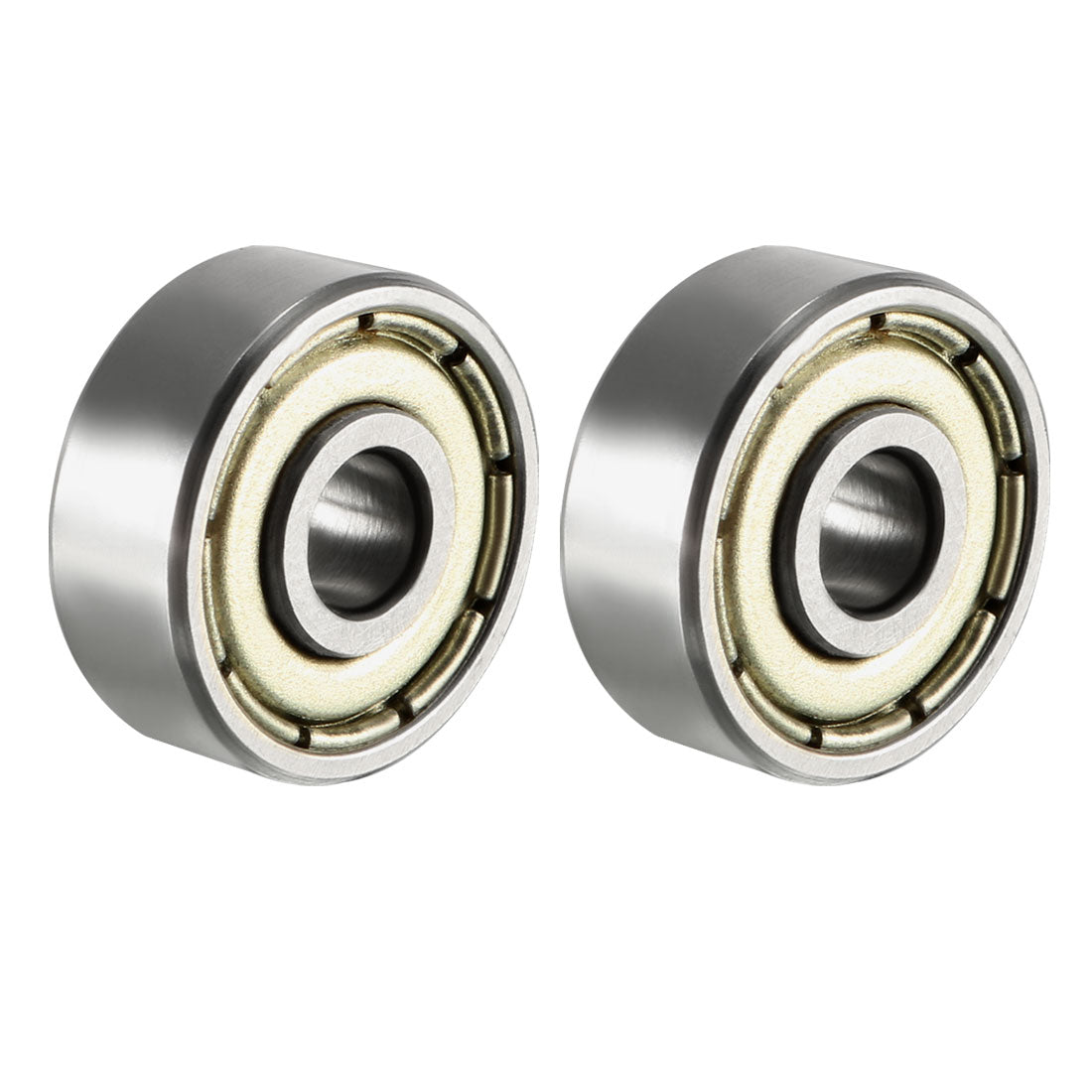 uxcell Uxcell Deep Groove Ball Bearings Metric Single Shielded Chrome Steel P0 Z2