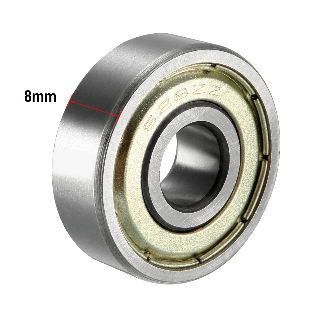 uxcell Uxcell Deep Groove Ball Bearings Metric Double Shield Chrome Steel Roller P0 Z2