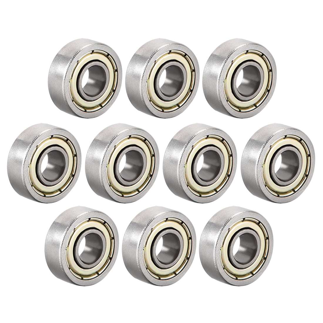 uxcell Uxcell Deep Groove Ball Bearings Metric Double Shielded High Carbon Steel Z1