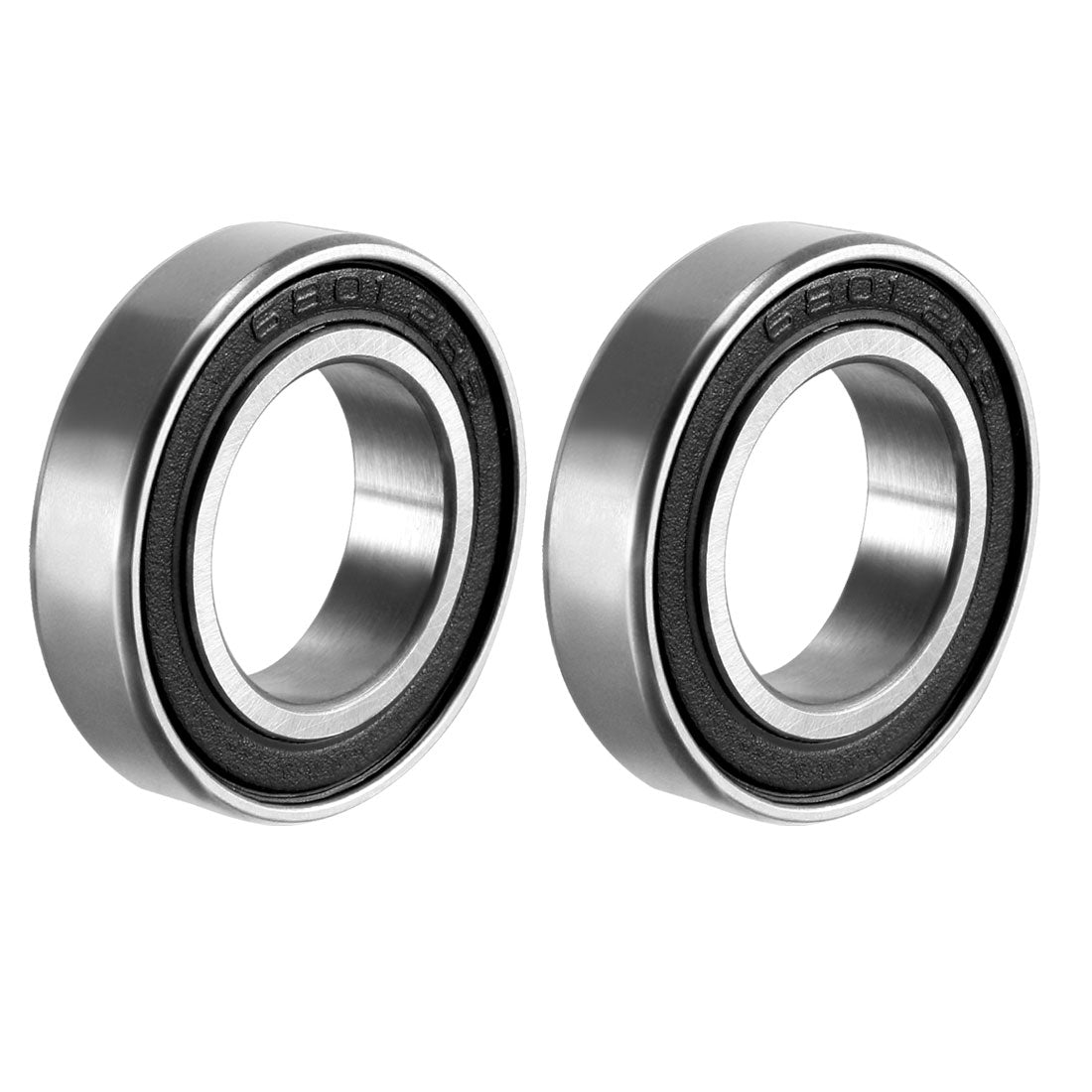 uxcell Uxcell Deep Groove Ball Bearings Metric Double Seal Carbon Steel Z1