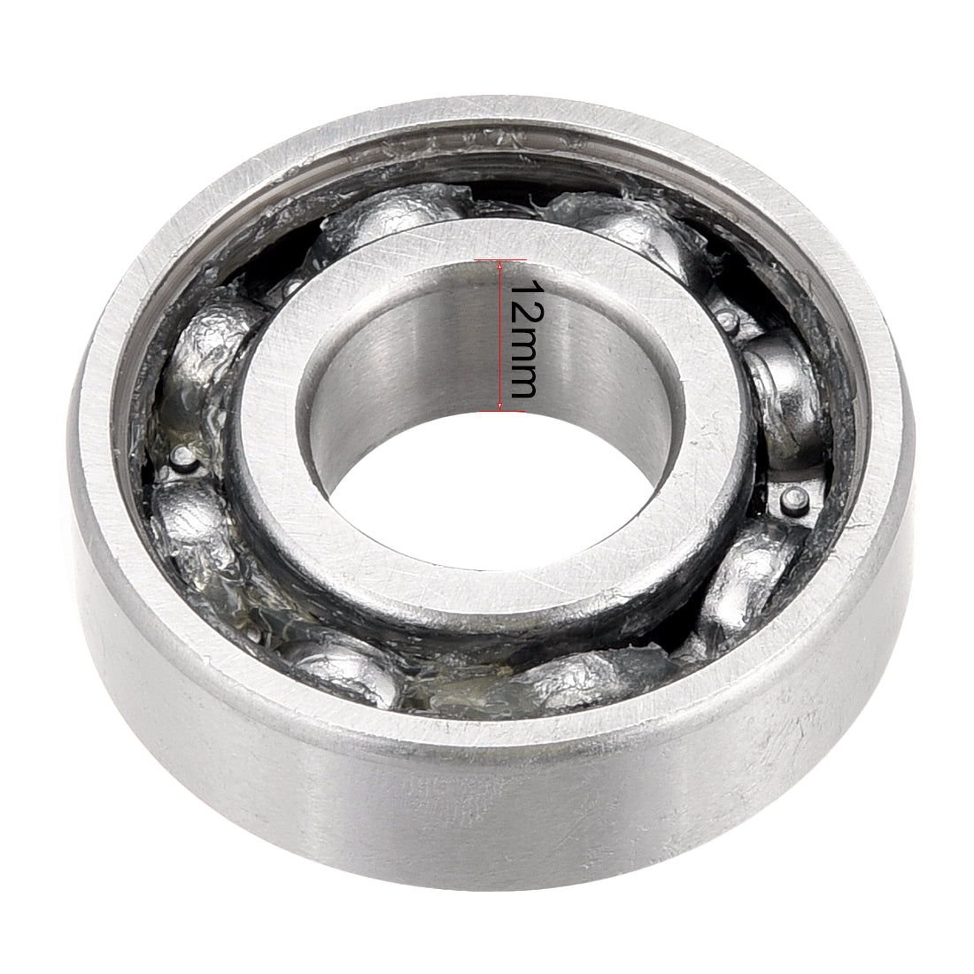 uxcell Uxcell Deep Groove Ball Bearings Metric Single Shielded Chrome Steel P0 Z2