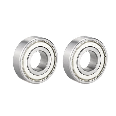 Harfington Uxcell Deep Groove Ball Bearings Metric Single Shielded Chrome Steel P0 Z2