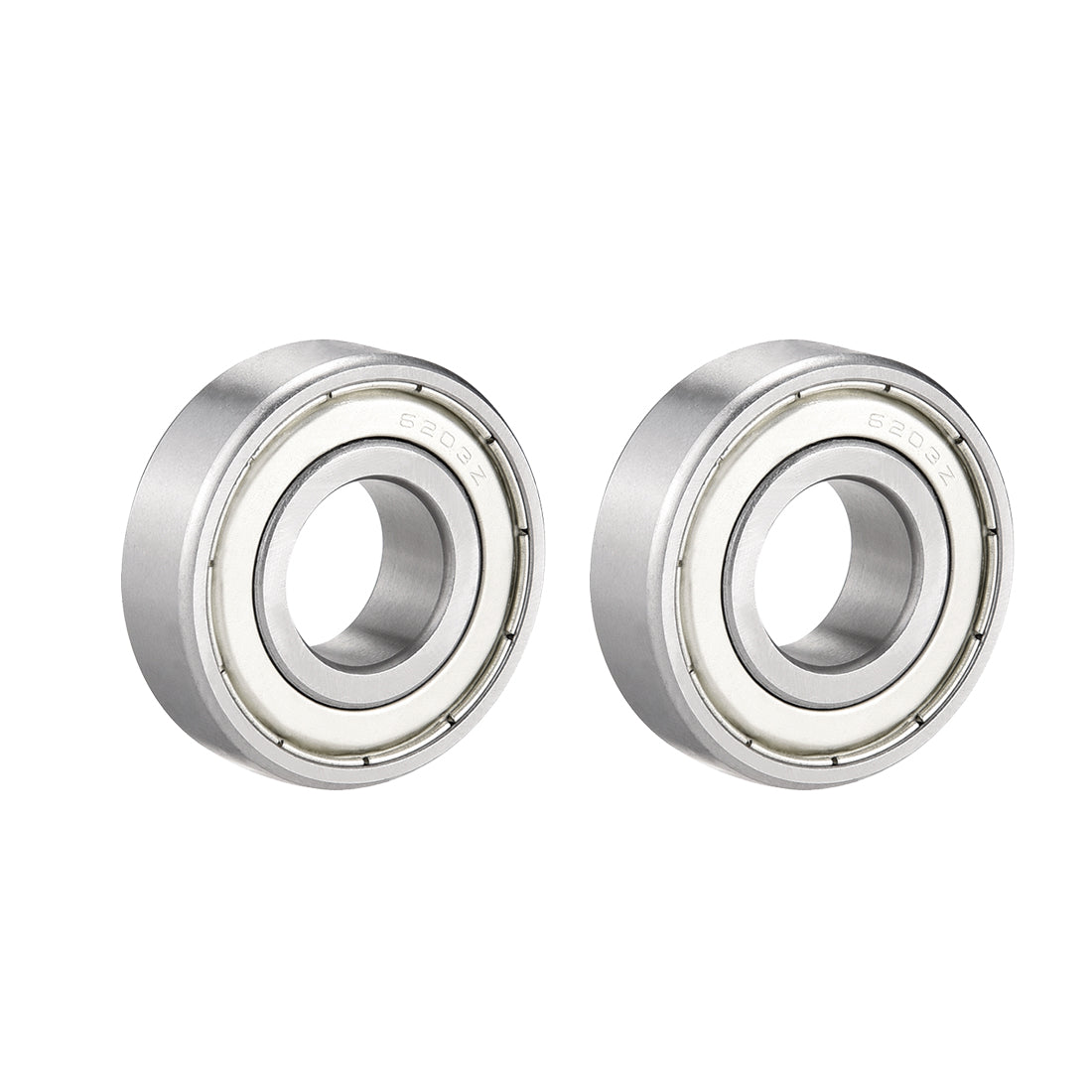 uxcell Uxcell Deep Groove Ball Bearings Metric Single Shielded Chrome Steel P0 Z2