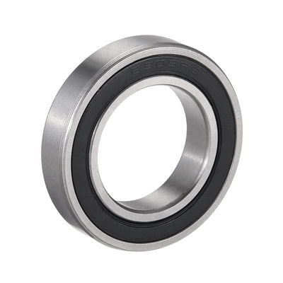 Harfington Uxcell Deep Groove Ball Bearings Metric Double Sealed Chrome Steel ABEC1 Z2 Level