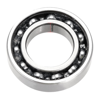 Harfington Uxcell Deep Groove Ball Bearings Inch Double Shielded Chrome Steel ABEC1 Z2