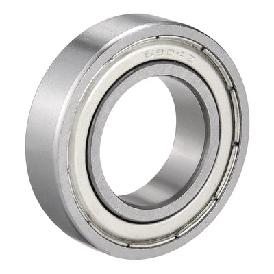 Harfington Uxcell Deep Groove Ball Bearings Inch Double Shielded Chrome Steel ABEC1 Z2