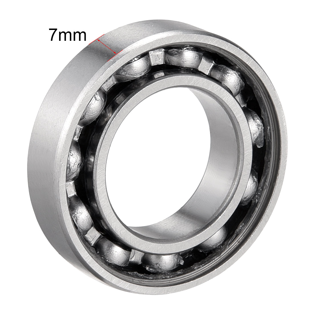 uxcell Uxcell Deep Groove Ball Bearings Inch Double Shielded Chrome Steel ABEC1 Z2