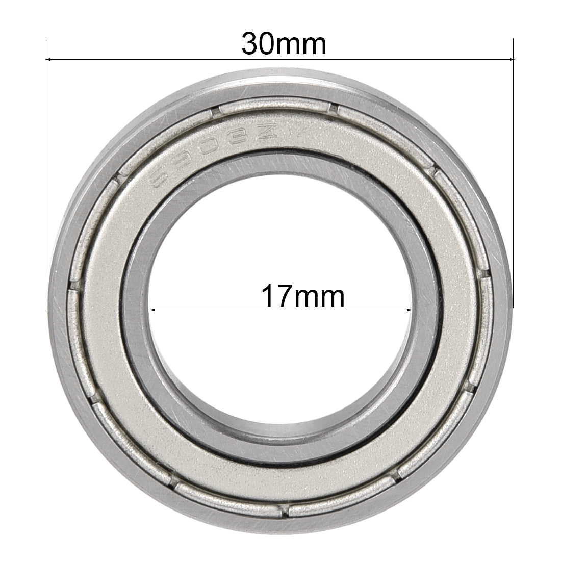 uxcell Uxcell Deep Groove Ball Bearings Inch Double Shielded Chrome Steel ABEC1 Z2