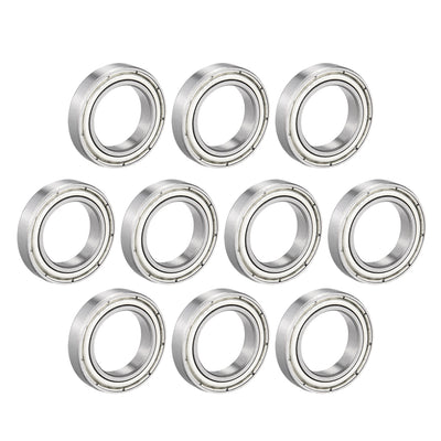 Harfington Uxcell Deep Groove Ball Bearings Thin Section Double Shielded Chrome Steel ABEC1