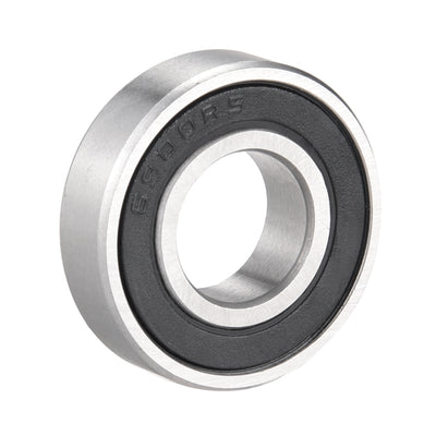 Harfington Uxcell Deep Groove Ball Bearings Metric Single Sealed Chrome Steel ABEC1 Z2