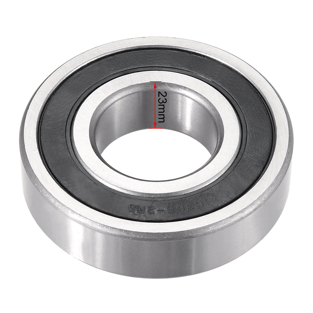 uxcell Uxcell Deep Groove Ball Bearings Metric Double Sealed Chrome Steel ABEC1 Z2 Level