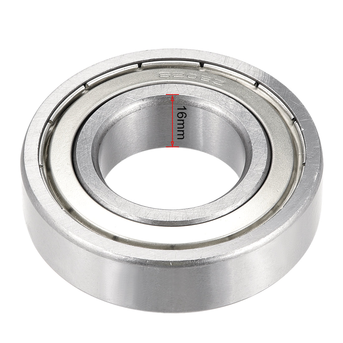 uxcell Uxcell Deep Groove Ball Bearings  Metric Double Shielded Chrome Steel ABEC1 Z2