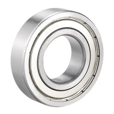 Harfington Uxcell Deep Groove Ball Bearings  Metric Double Shielded Chrome Steel ABEC1 Z2