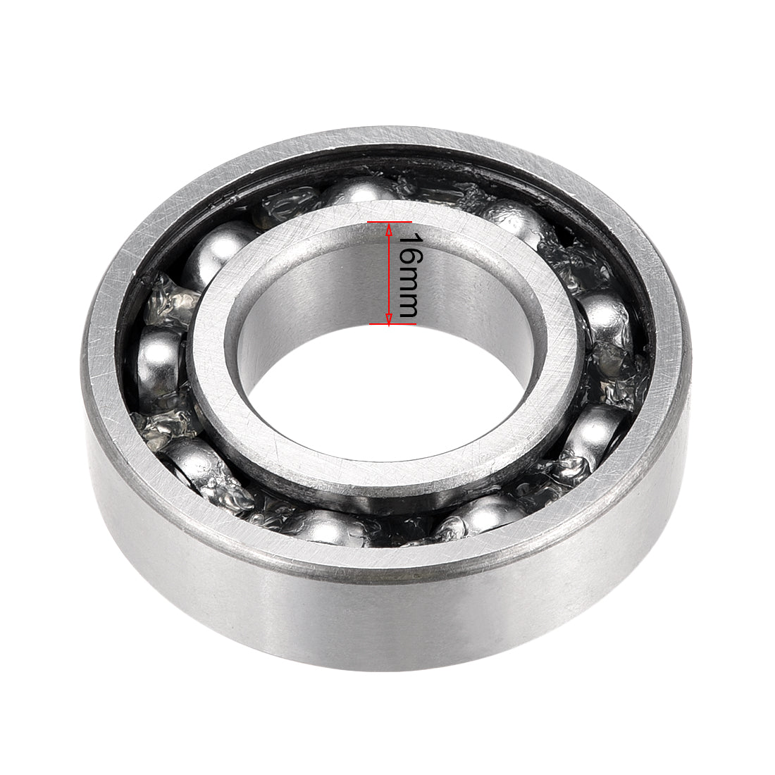 uxcell Uxcell Deep Groove Ball Bearings Metric Single Sealed Chrome Steel P0 Z2